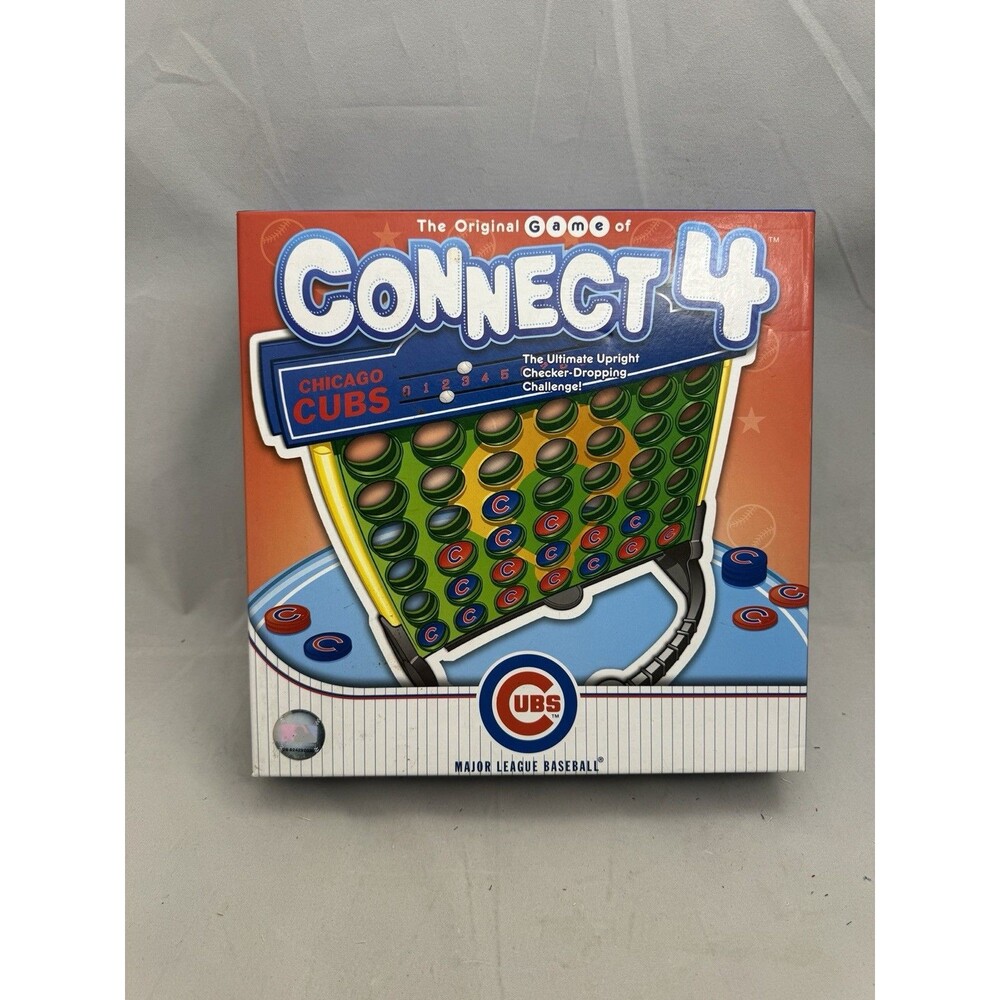Chicago Cubs Official Connect 4 Game Major League Baseball Edition Hasbro